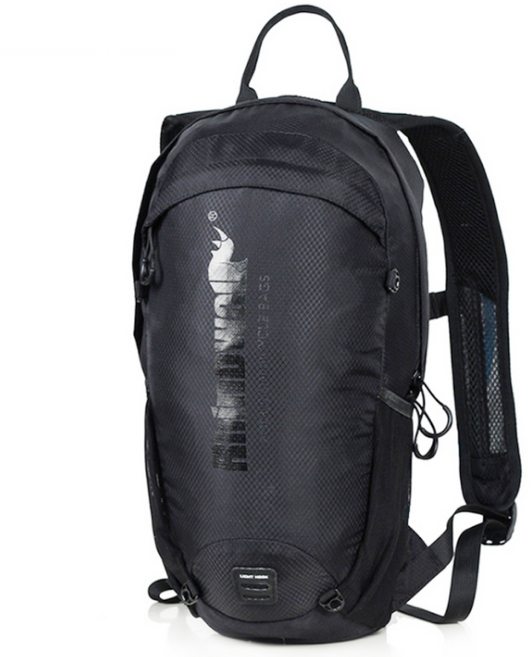 자전거가방 라이딩 싸이클 가방 MTB 자전거 수납가방 백팩 배낭 12리터, 블랙, 1개