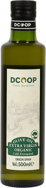 디쿱 유기농 냉압착 엑스트라버진 올리브유, 500ml, 1개