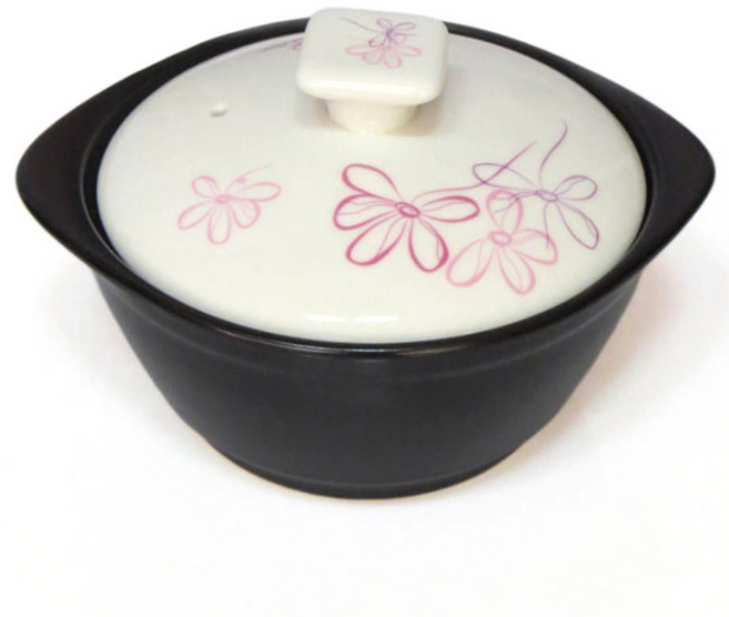 [특가상품] 가정용뚝배기 가정용내열냄비 계란찜뚝배기 찌개뚝배기, 옵션1 (핑크라인 1호), 1개