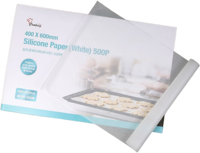 실리콘페이퍼 화이트 2000매 세트, 4개