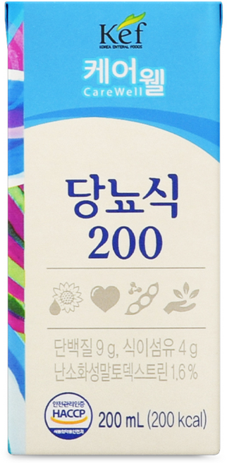 케어웰 당뇨식 환자식 균형영양식 식사대용, 200ml, 30개