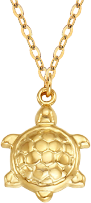 골드앤 18K 큐티거북 목걸이 선물추천 데일리 통통 팬던트 금 체인 목걸이