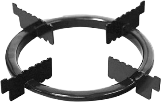 업소용 1구렌지 삼발이 (범랑로스타) 2size, 높은삼발이, 1개