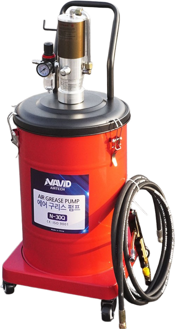 나비드 에어구리스펌프 N-30Q 구리스주입기 에어 그리스건 풀세트, 1세트