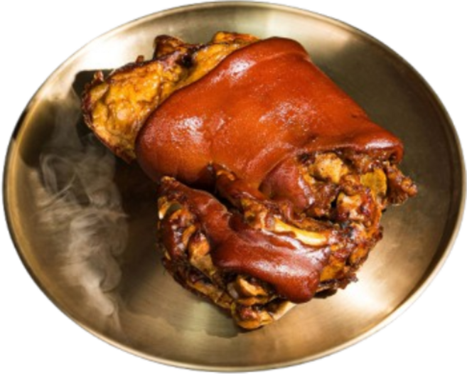 [오픈 이벤트가] 족발신세계 국내산 족발 흑마늘 통족발 앞다리 1kg 이상 1개 와사비+새우젓 증정