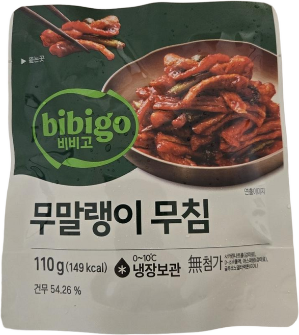비비고 무말랭이무침, 110g, 2개
