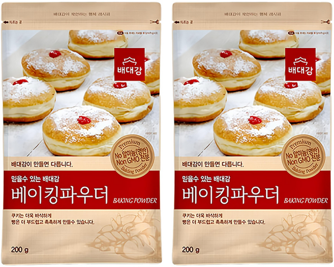 배대감 베이킹 파우더, 200g, 2개