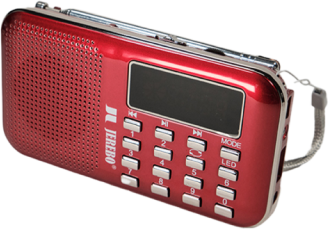 [JEREBO] 제레보 국민 효도라디오 MAC-003 제레보 HI-FI MP3 라디오 트로트 노래 휴대용 등산 조깅 라이딩, 02_파랑