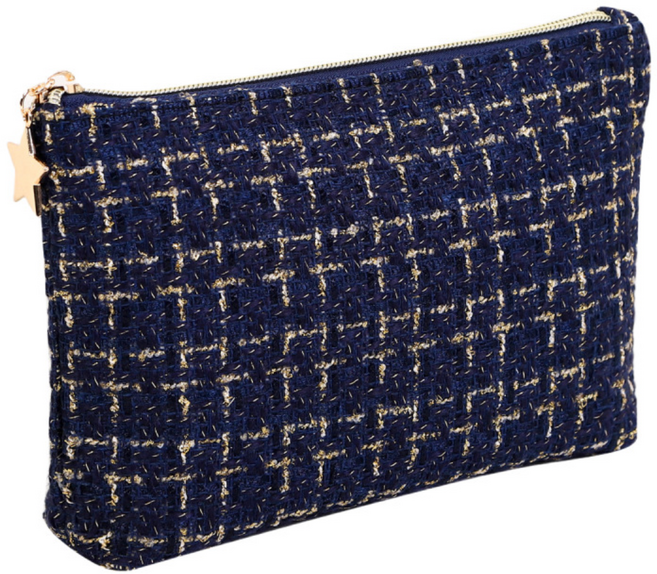 보스케 트위드 파우치 메이크업 코스메틱 백 여행용