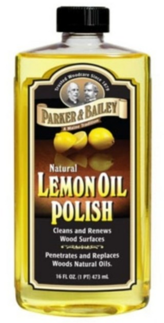 [파커앤베일리] 고급가구용 오일 원목가구 관리 광택 폴리쉬(레몬/오렌지), 1개, 473ml