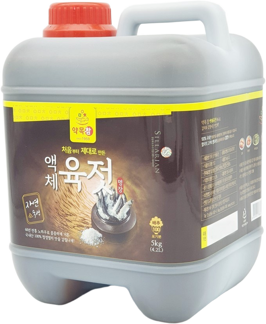 약목참 액체육젓 5kg 젓국 멸치진젓, 1개