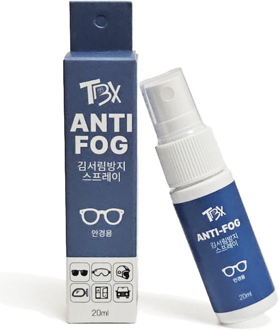 TBX 안경용 안티포그 김서림방지 스프레이, 1개, 20ml