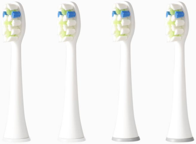 오스템 와픽 콤보 전동칫솔 교체형 칫솔모 4개입 WO-300BH, 1개