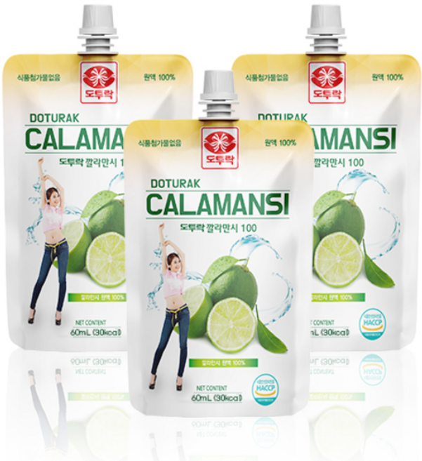 도투락 깔라만시 100 원액, 60ml, 30개