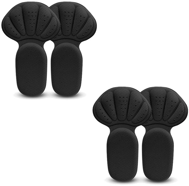 원이네 뒤꿈치 보호패드, 블랙, 4개