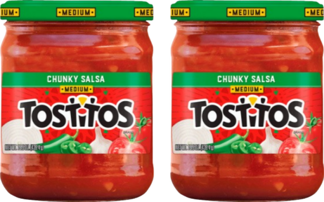 토스티토스 미디움 살사소스, 439.4g, 2개
