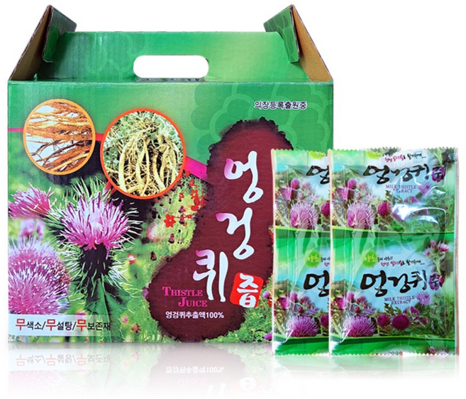 야생초건강원 100% 엉겅퀴즙, 6L, 1개