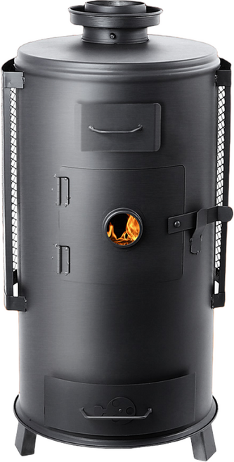 꾸버스 국산 화목난로 G-20 고급형 20평 장작 펠렛 나무 연통 캠핑, G-20 고급형 화목난로