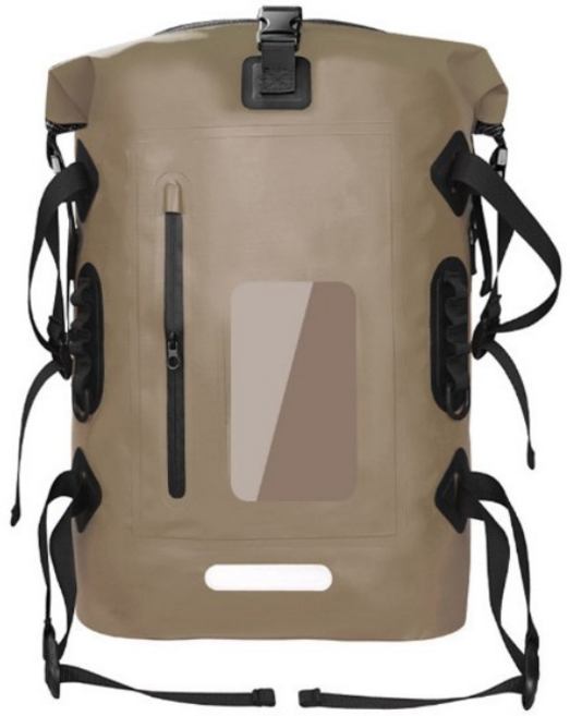 스토리원 스포츠 드라이백 방수가방 백팩 대용량 물놀이 수영 U-SSBG022, 베이지