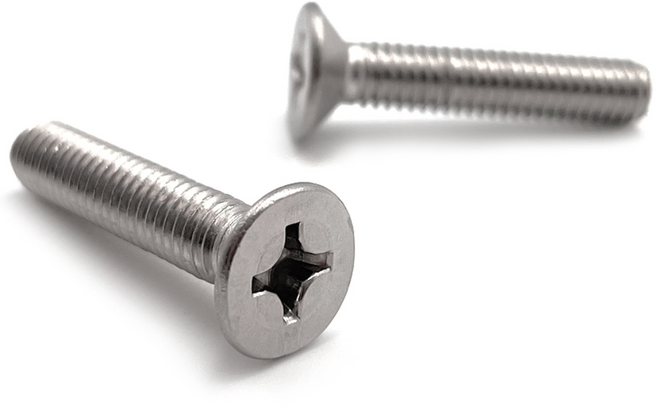 스텐 접시머리 십자볼트, M3(3mm), 16mm