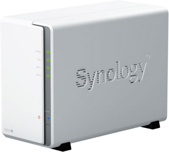 Synology(시놀로지) NAS DS223j (하드미포함) 2베이 타워형 2년 보증