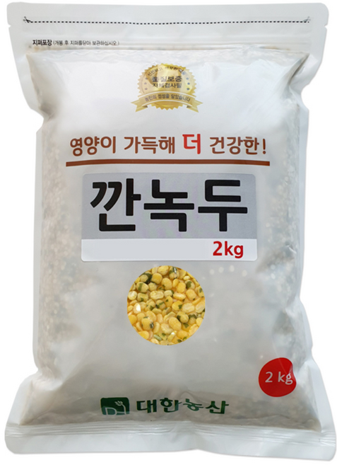 대한농산 깐녹두, 2kg, 1개