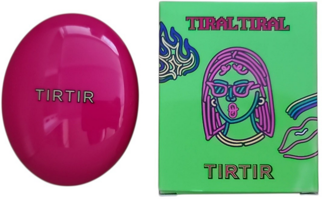 콜라보 티르티르 핑크에디션 쿠션 파운데이션, 1개, 23N