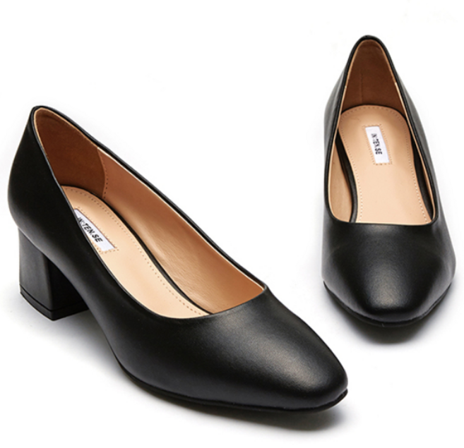 엘칸토 여성용 인텐스 베이직 미들힐 펌프스 5cm LCWD94I126