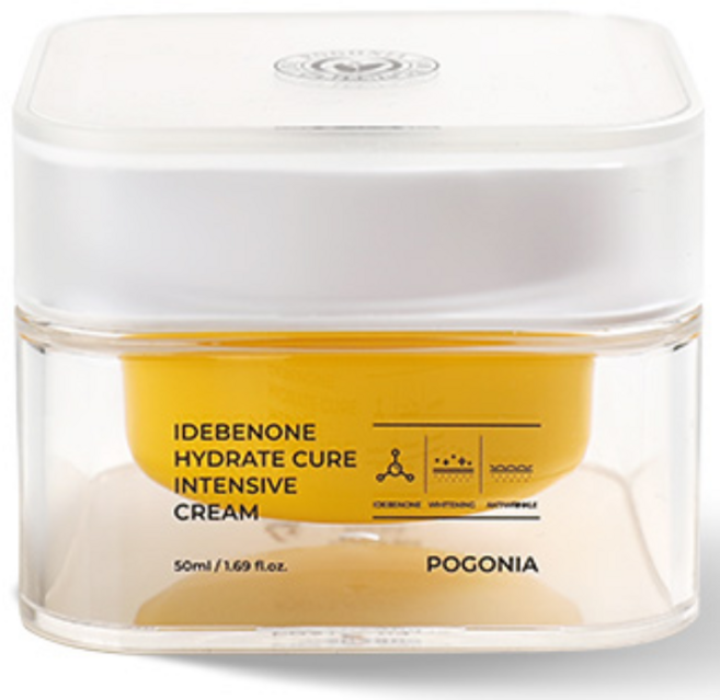 이데베논 수분 탄력 대용량 고보습영양크림 미백 주름개선 크림, 50ml, 1개