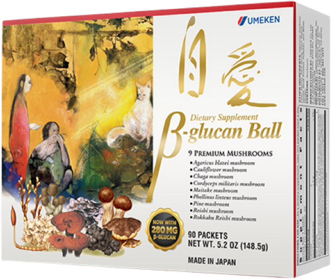 [본사직영] 우메켄-베타글루칸(정) 약3개월분 / 관세포함, 1박스, 148.5g