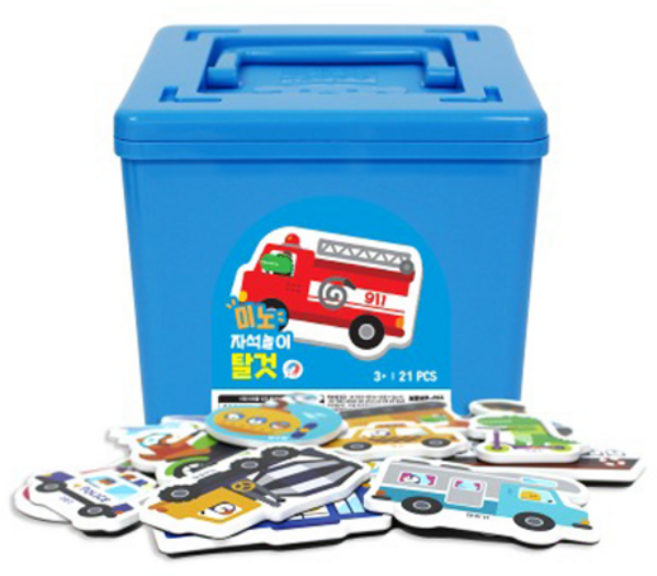 마그피아 아리아띠 미노 자석놀이 한조각 탈것, 1개