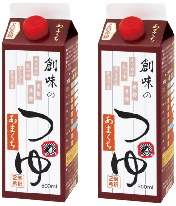 소미 쯔유 단맛, 500ml, 2개