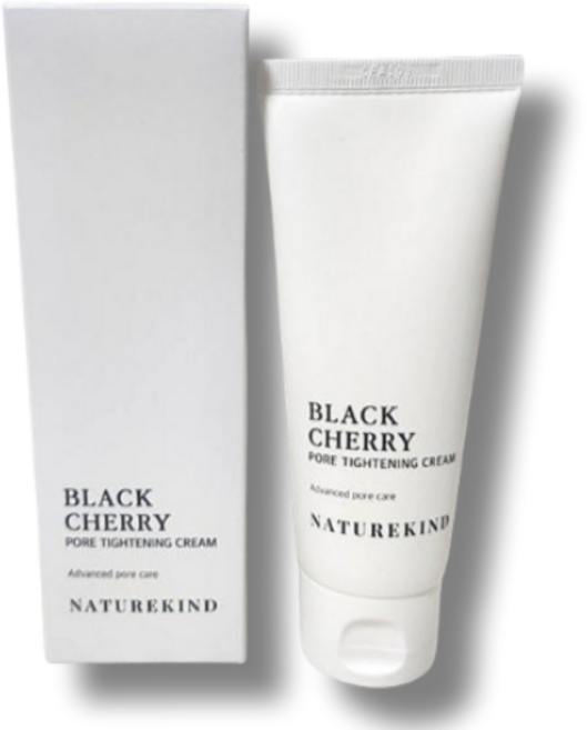 [본사정품] ++네이처카인드 블랙체리 모공수축크림 100ml 대용량 NATUREKIND CREAM 모공축소 로프디 리프팅 탄력 진정 피부결 개선 콜라겐 엘라스틴 히알루론산, 1개