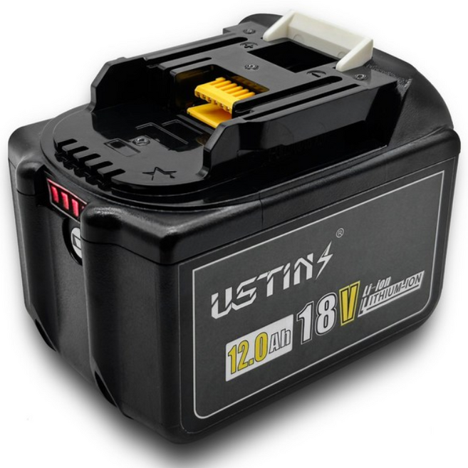 우스틴스 마끼다 18V 배터리 호환 12AH 배터리, BL18-12Ah, 1개
