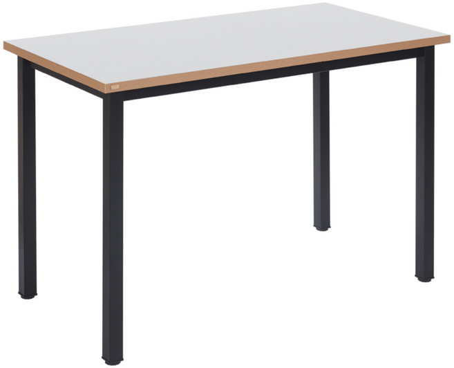 레인저테이블 포밍 사무용 다용도 책상 학생 공부 게이밍 데스크 1800x750, 화이트+블랙(WWD502-WHB)