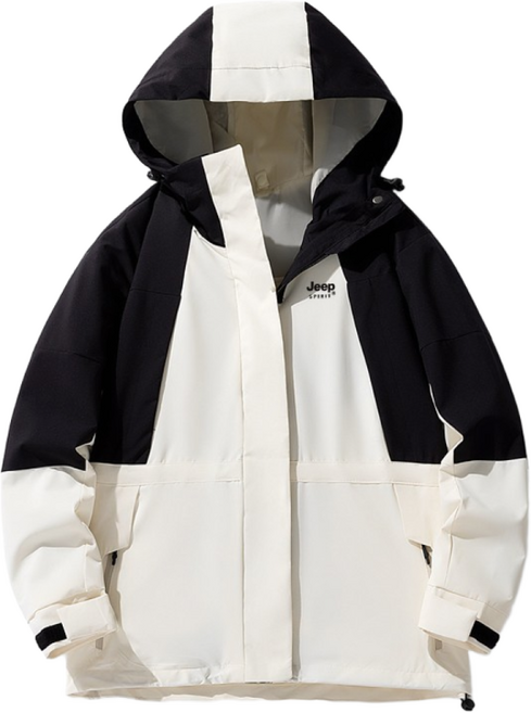 JEEP spirit (국내발송) 바람막이 남.여공용 방수점퍼 후드집업 등산자켓 JPHU23A8820