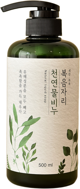 복음자리 천연 물비누 500ml, 1개