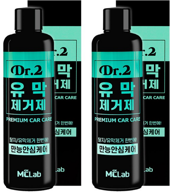 엠씨랩 닥터2 유막제거제, 300ml, 2개