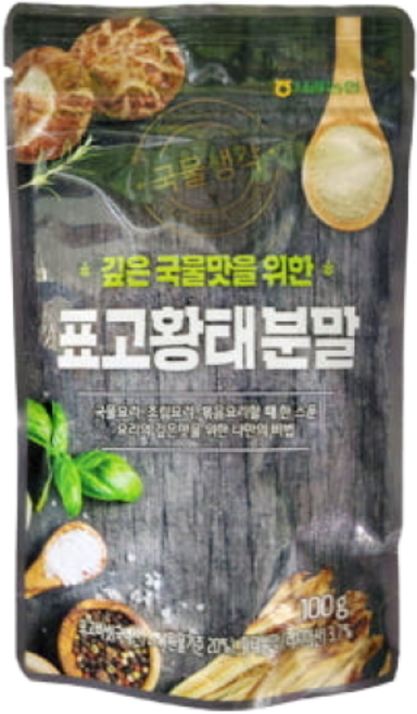 서광농협 국물생각 표고황태분말 (8803626023994), 1개, 100g