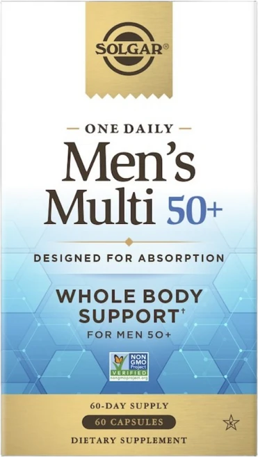 솔가 원 데일리 남성용 멀티 50+ 캡슐 60정, 1개 - 쿠팡