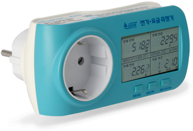 서준전기 SJPM-C16N 신형 전기요금측정기 가정용 디지털 전력계산기, 1개