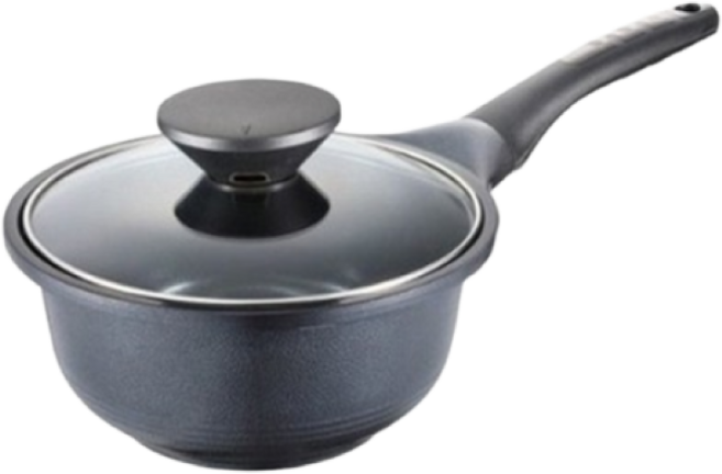 PN풍년 펄블랙 주물 IH 편수 냄비, 20cm, PPBC-20B(IH), 1개