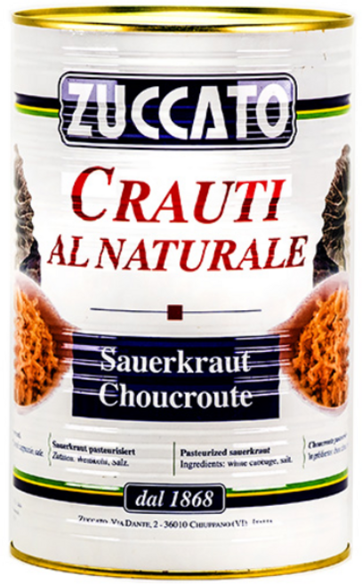 쥬카토 사워 크라우트, 1개, 4.04kg