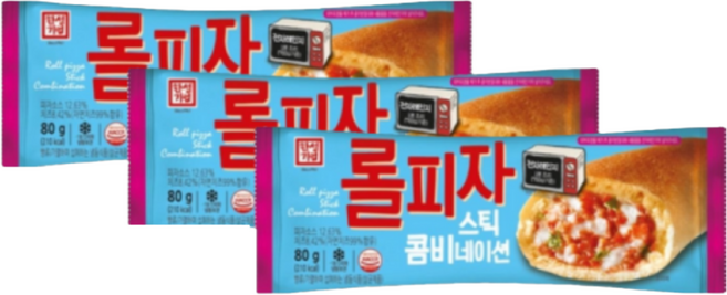 한성 롤피자스틱 콤비네이션, 80g, 20개