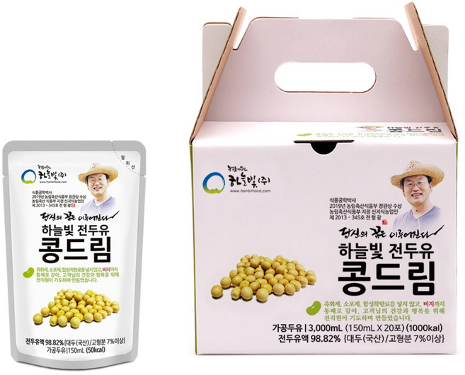 하늘빛 전두유 콩드림 150ml, 14개