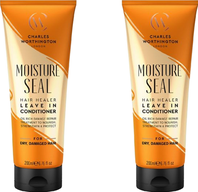 찰스워싱턴 컨디셔너 모이스처 헤어힐러 200ml x2개 Charles Worthington Moisture Seal Conditioner, 250ml