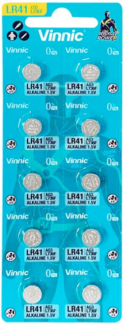 수은전지 비닉 LR41 1.5V 10입, 1개