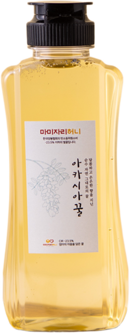 마미자리허니 지리산 자연 벌꿀 매직캡 튜브 국내산 % 아카시아꿀, 1개, 500g