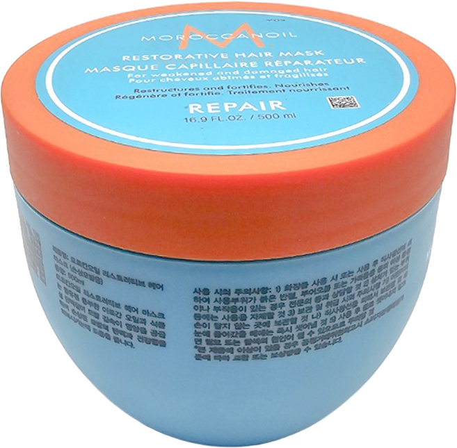 모로칸오일 리스토러티브 헤어 마스크 500ml, 1개