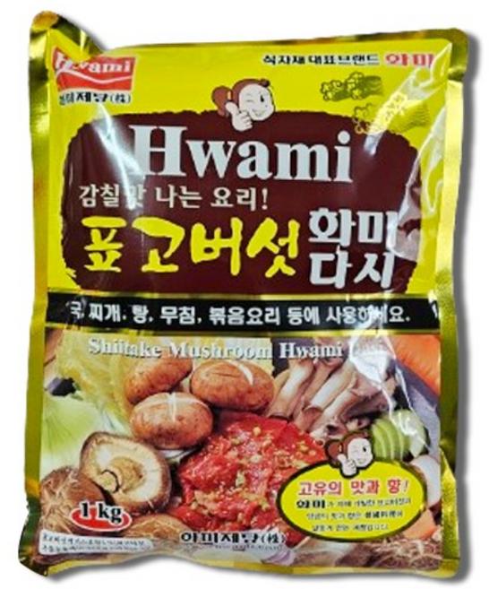 화미 표고버섯다시, 1kg, 5개